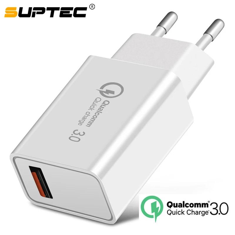 SUPTEC-18 W USB   3.0 5V 3A,  7 8 ÷ X QC 3.0,  Mi8 Ｚ s8 s9 ȭ Ʈ 20  ޴ 